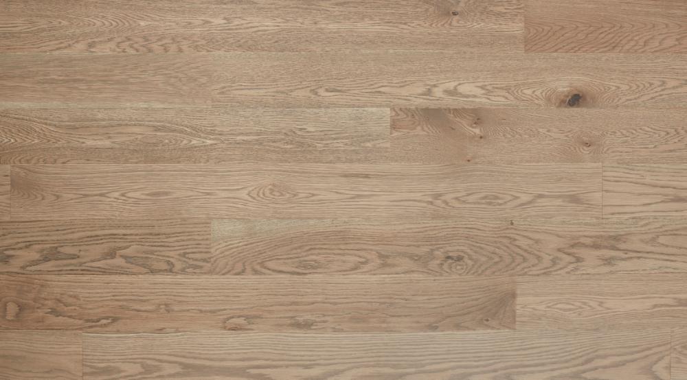 Texturerad Ek, Driftwood Grey - Massiv 1-stavs plankgolv